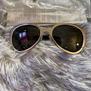 Vogart Sunglasses  Silver Metal Modello   2359 Madre in Italy‎ New